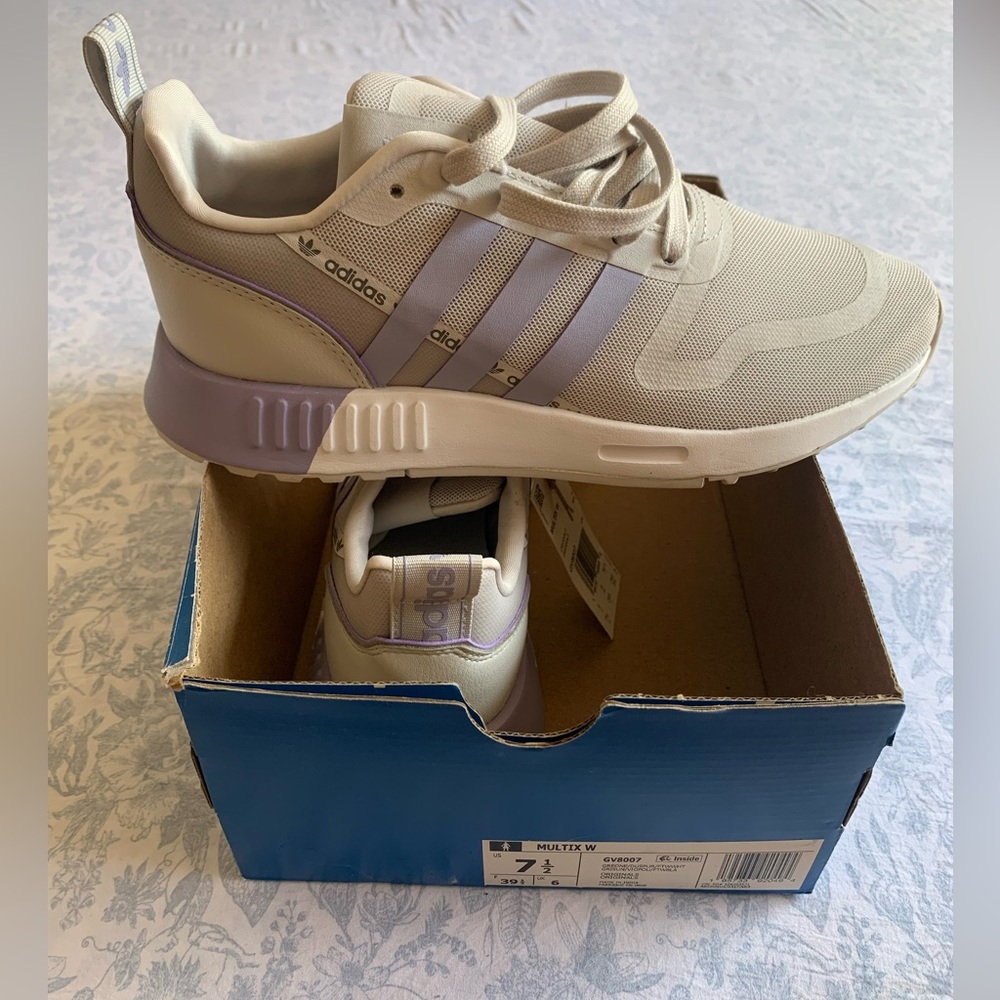 Adidas Multix Women's Sneakers in Gray and White